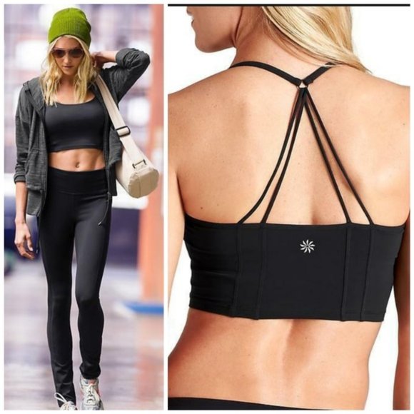Athleta Other - Athleta Beloved Shine Bralette Navy Medium